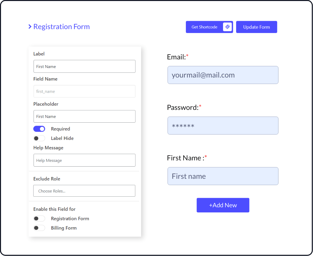 Create Registration and Login Forms