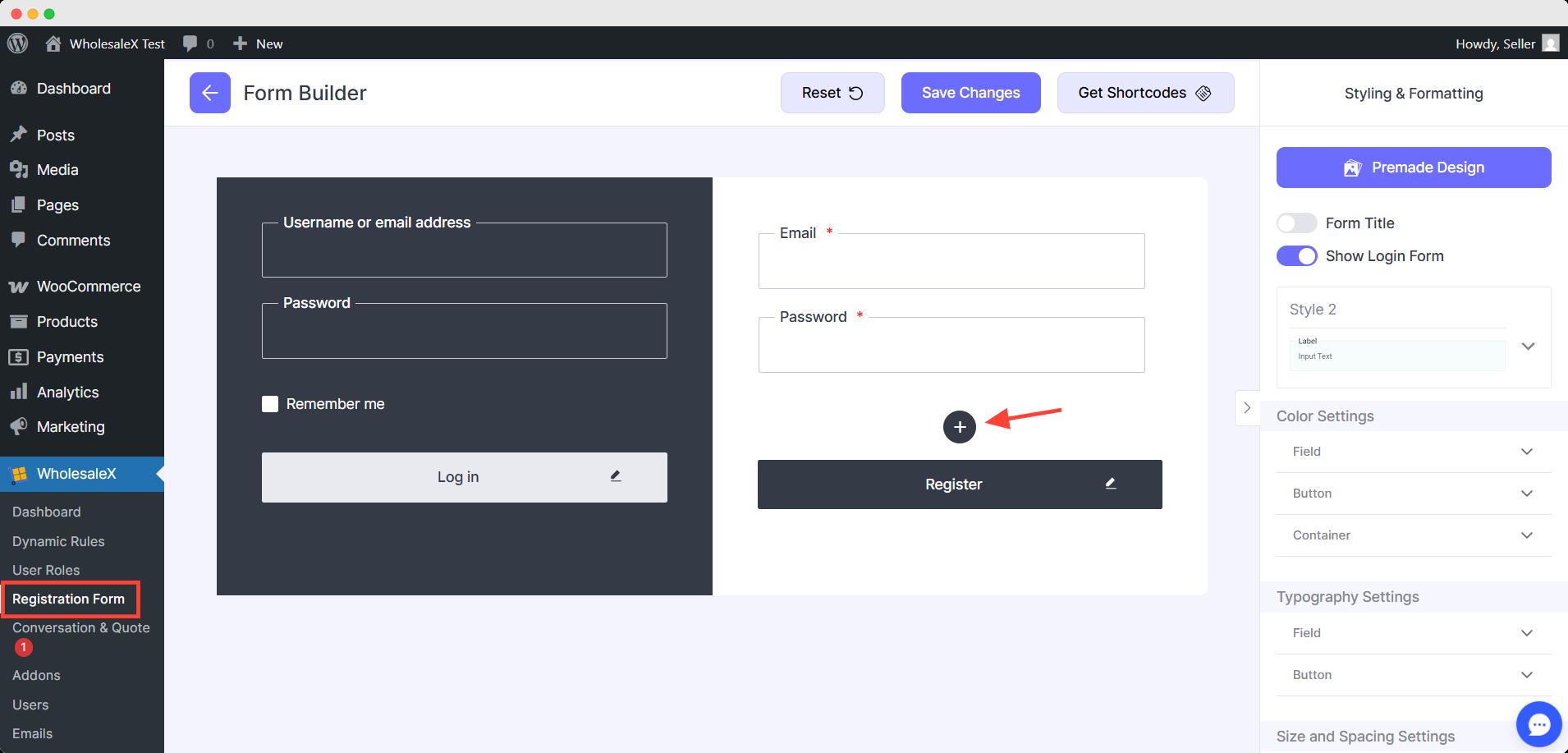 Create Your Custom Registration Form