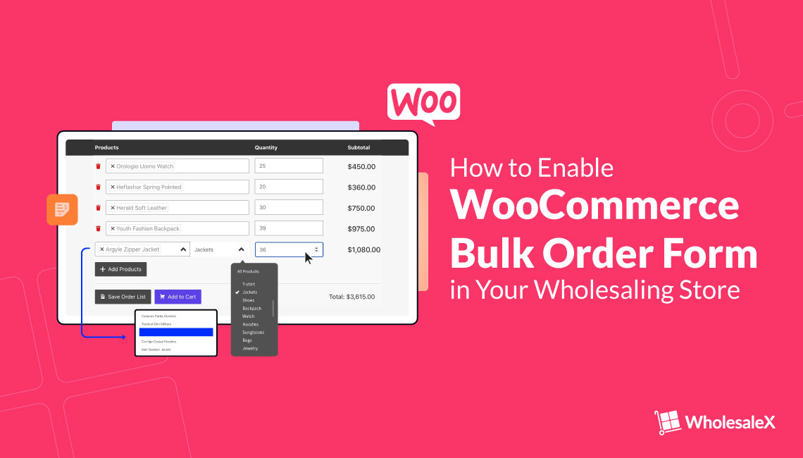 How to Enable WooCommerce Bulk Order Form in Your Wholesale Store