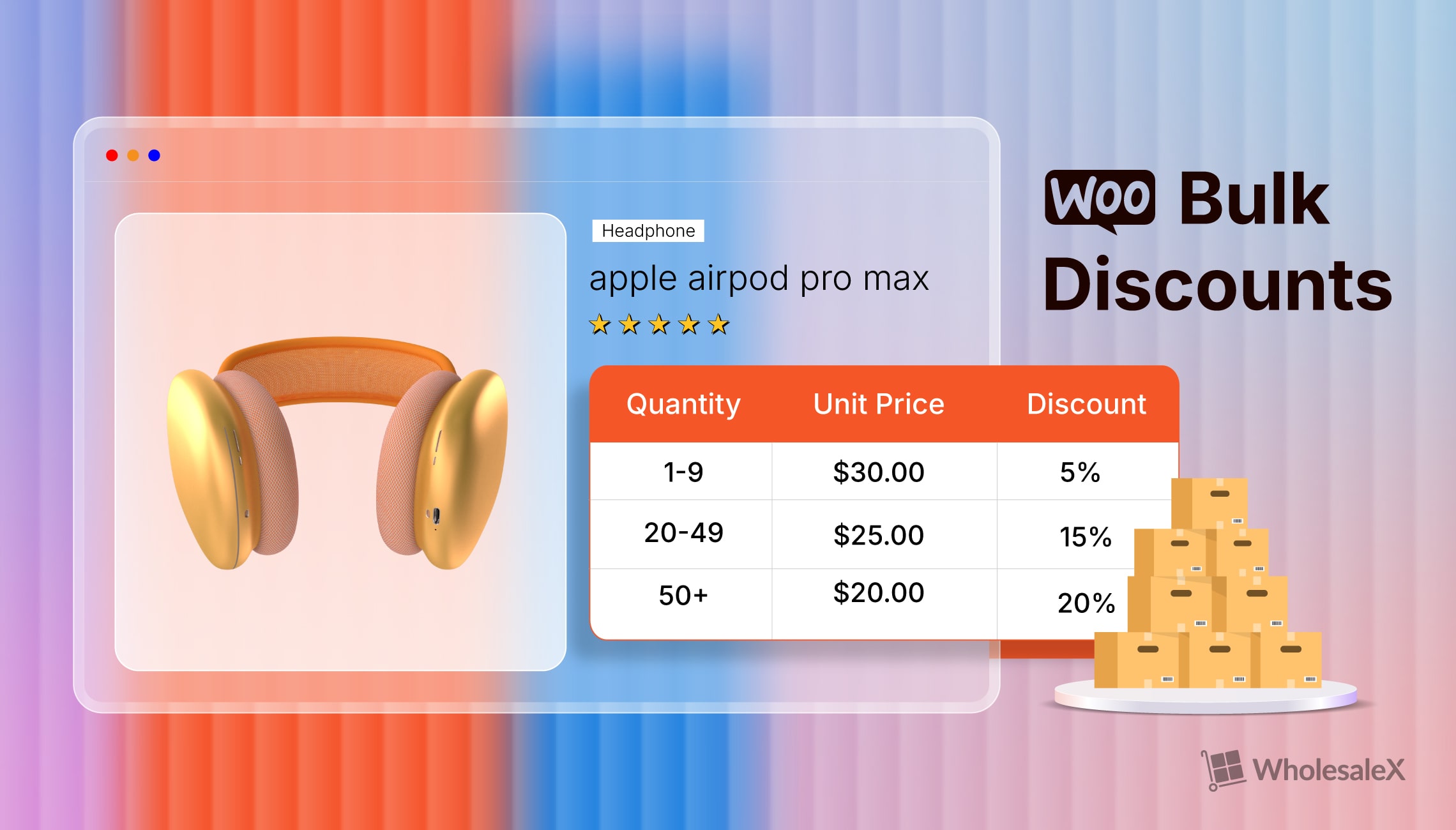 WooCommerce Bulk Discount Setup