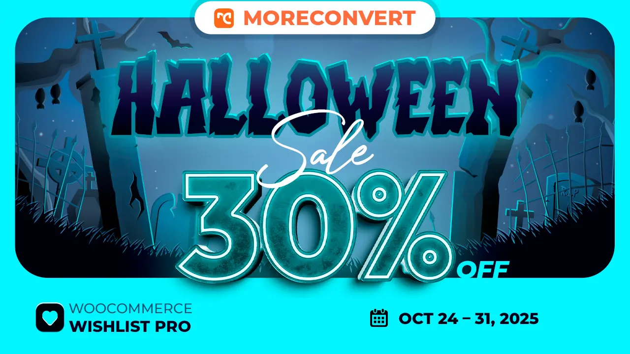 MoreConvert Wishlist Halloween Deals