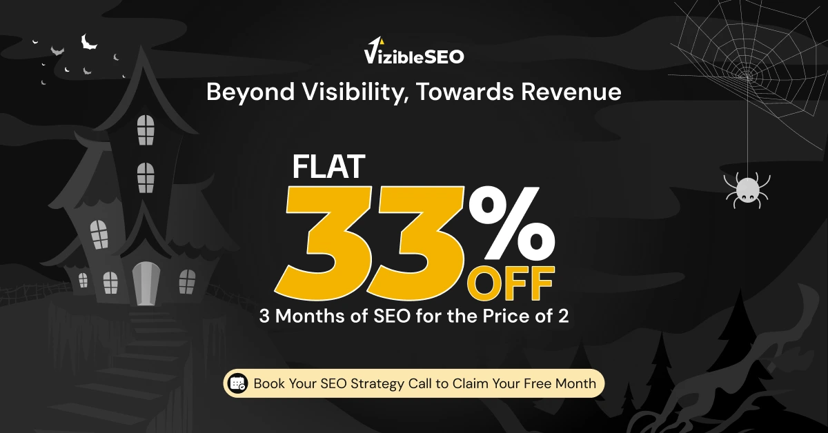 VizibleSEO Halloween Deals