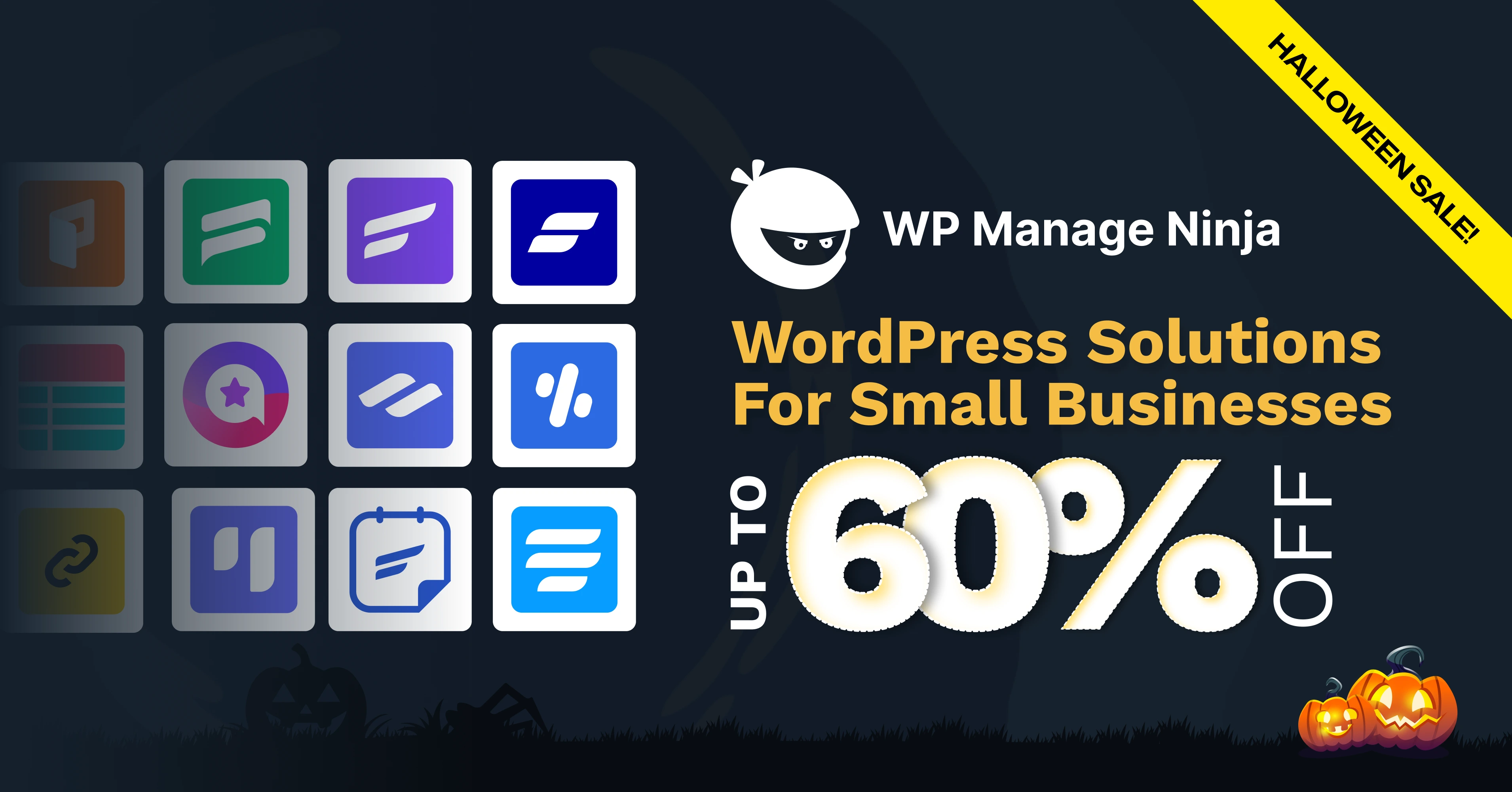 WP Manage Ninja Halloween Deals