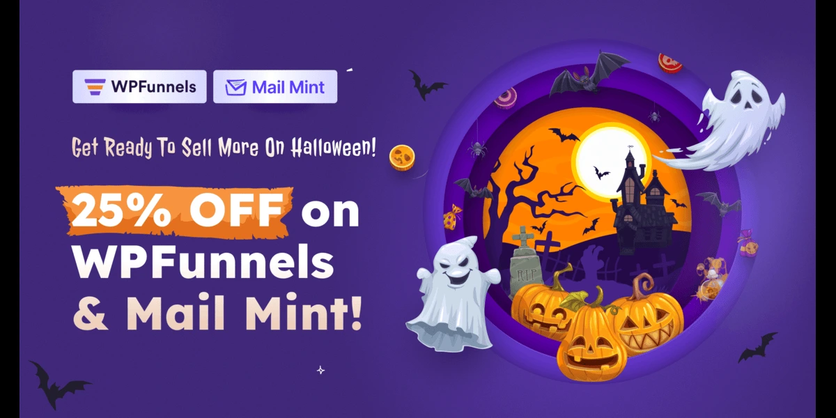 WPFunnels Halloween Deals