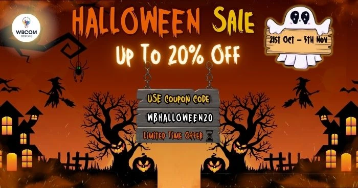 Wbcom Designs Halloween sale