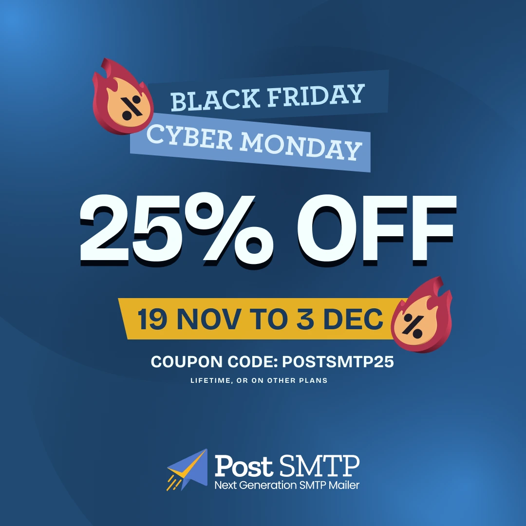 PostSMTP Black Friday Deals