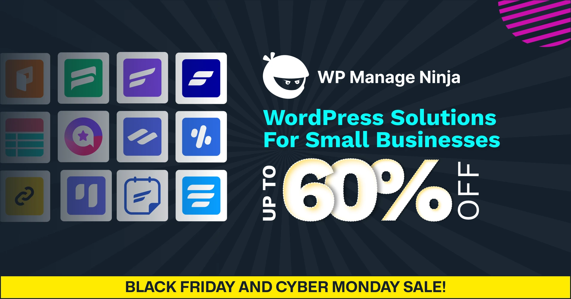 WPManageNinja Black Friday Deals