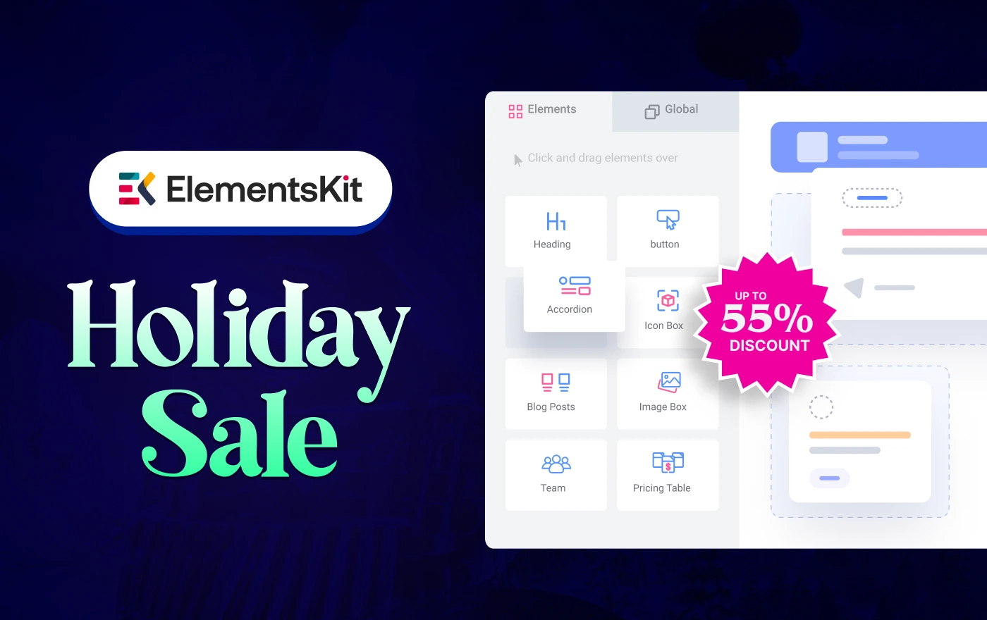 ElementsKit Holiday Sale