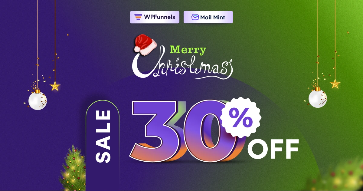 WPFunnels Christmas Deal