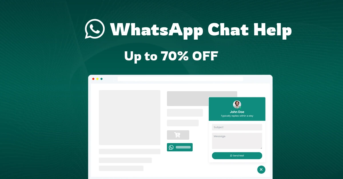 WhatsApp Chat Help New Year Sales