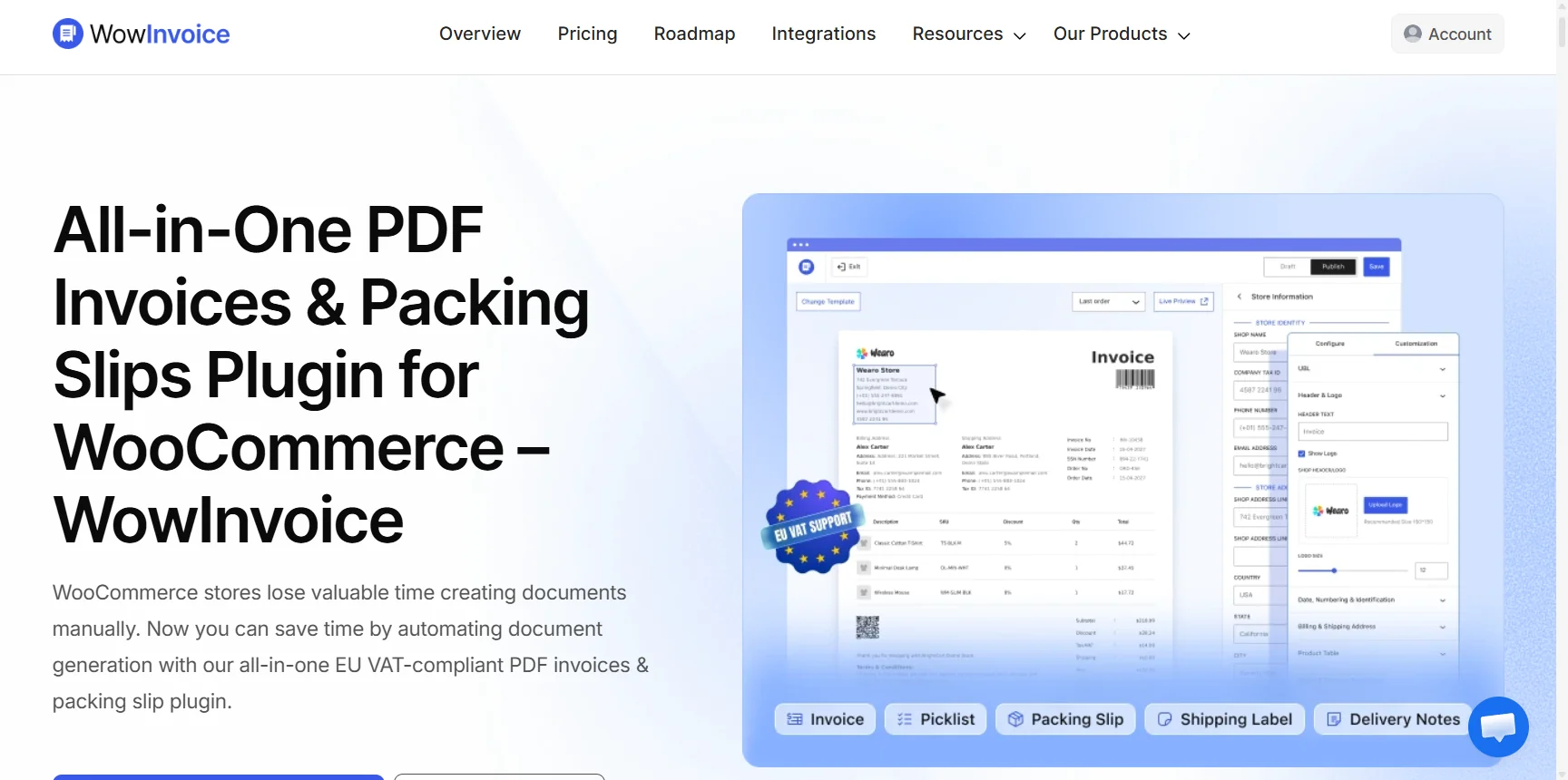WowInvoice plugin banner image