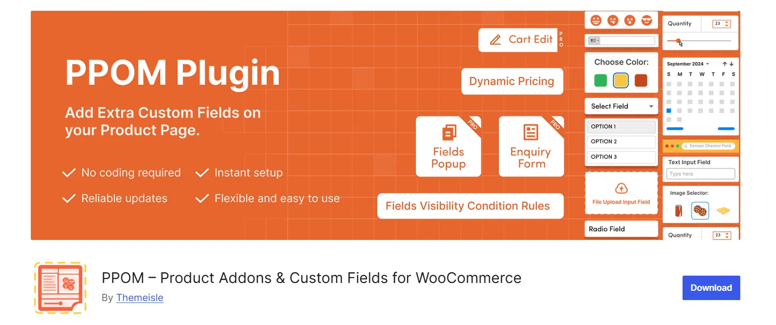PPOM addons plugin