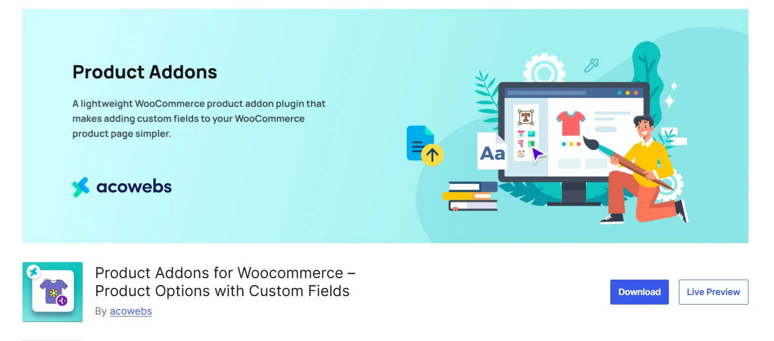 acowebs addons plugin