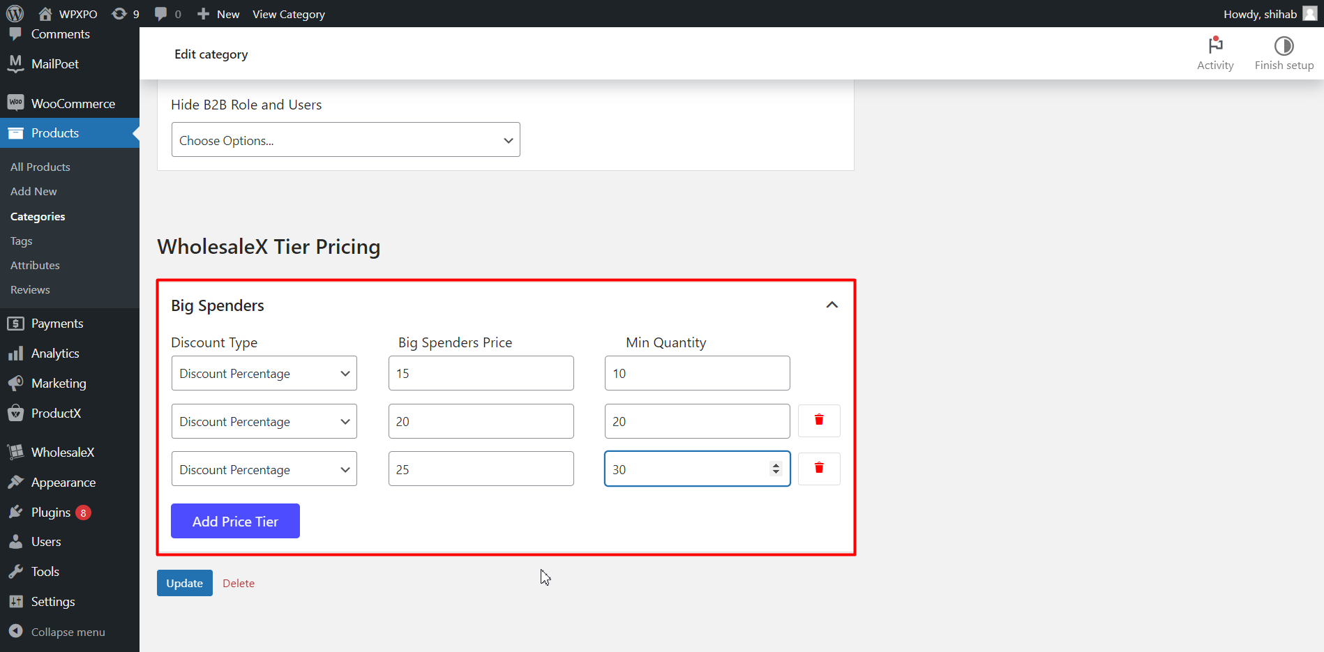 Step 3: Set Quantity-Based Discount