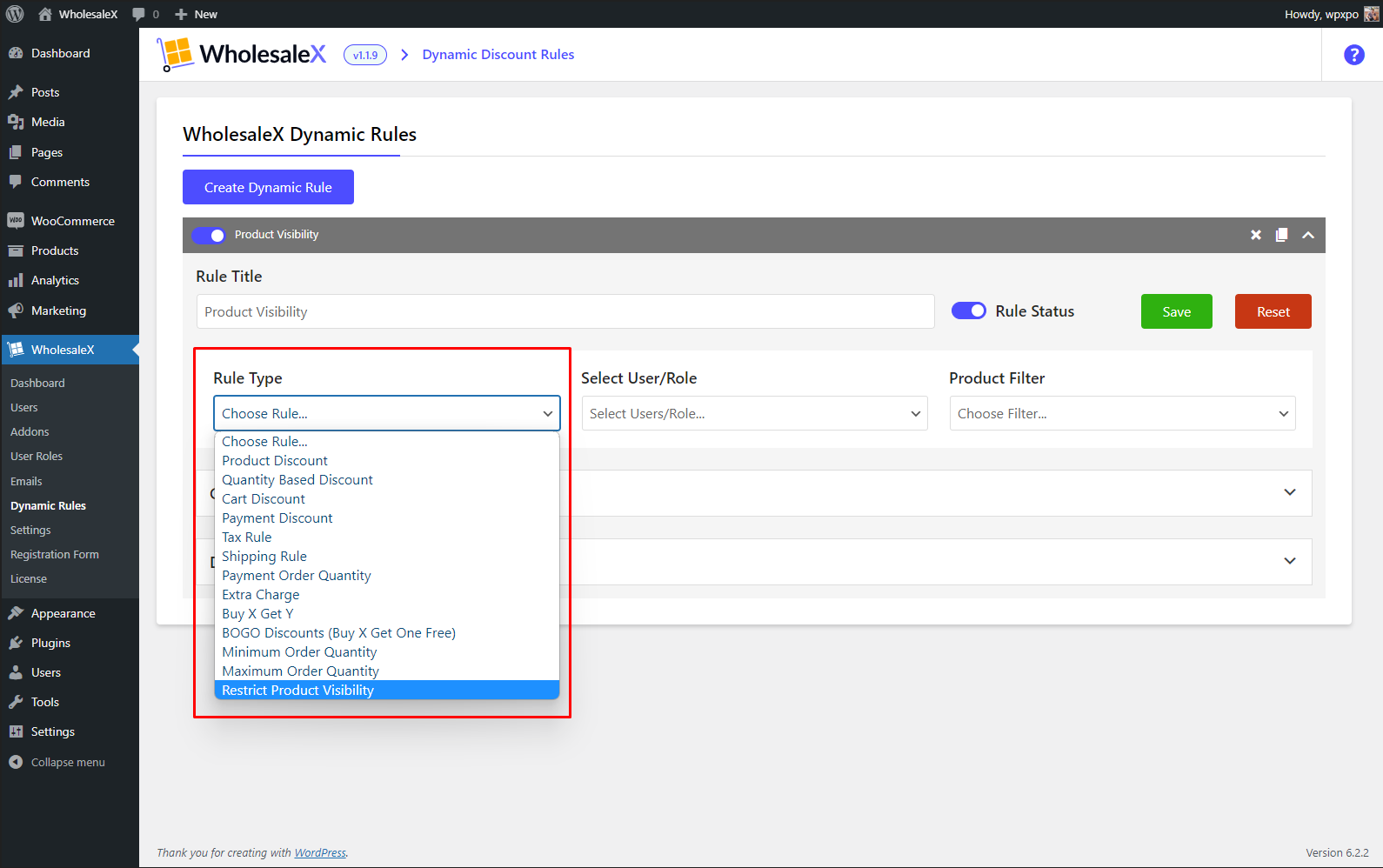 Step: 1 Create A New Visibility Restrict Rule