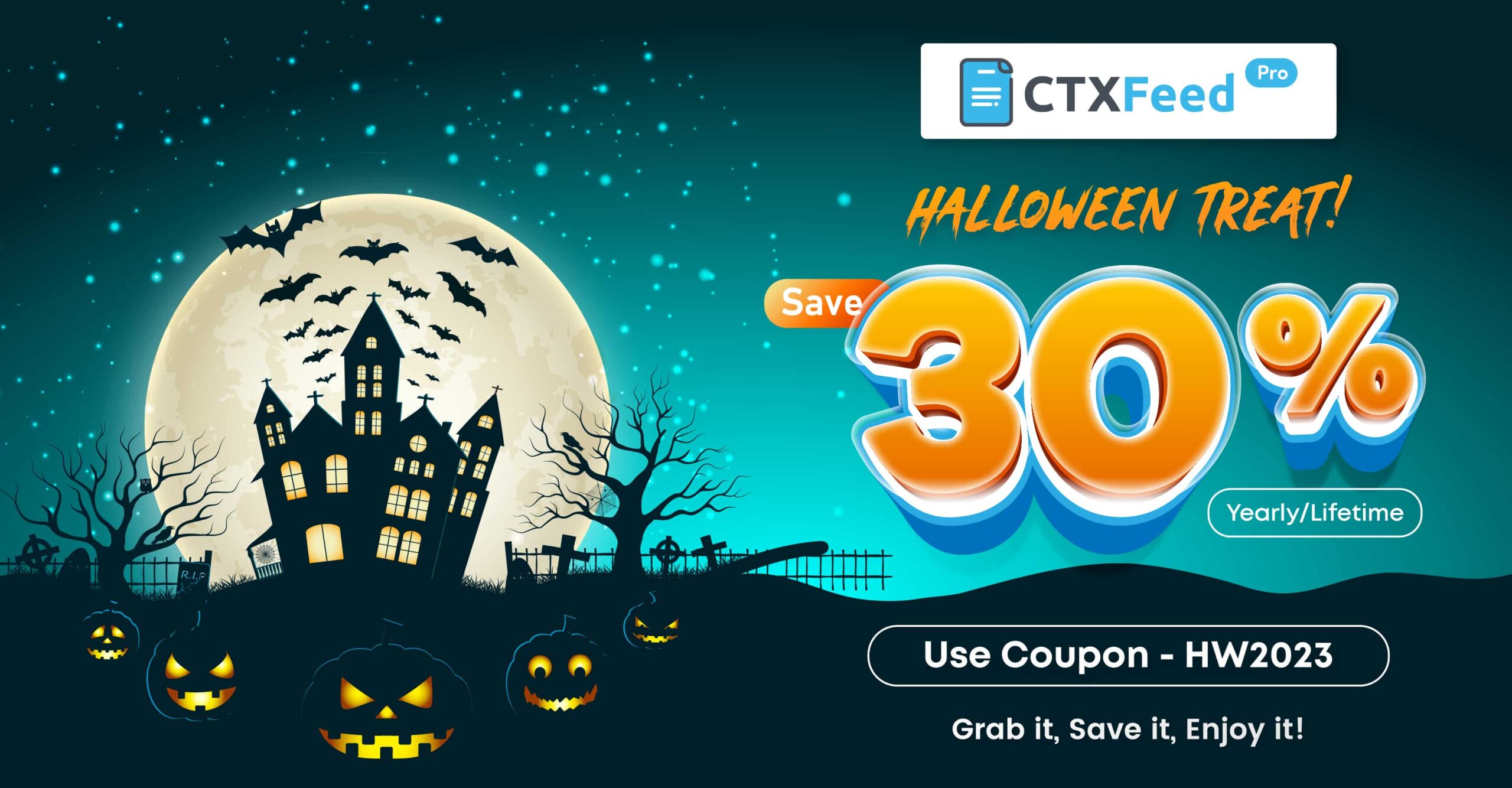 CTX Feed Pro Halloween Deal