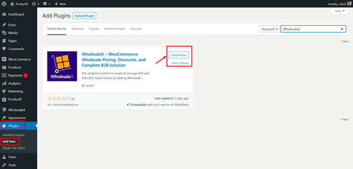 Install-and-Activate-the-WholesaleX-Plugin