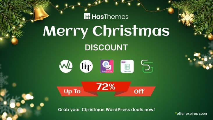 hasthemes holiday deal